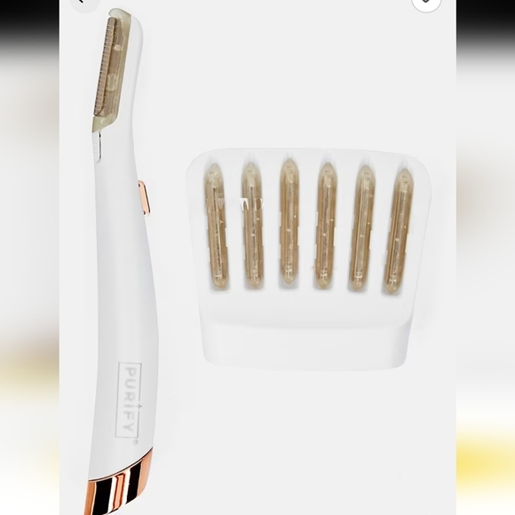 NWT Purify facial steamer and lighted facial exfoliator set - Picture 5 of 9